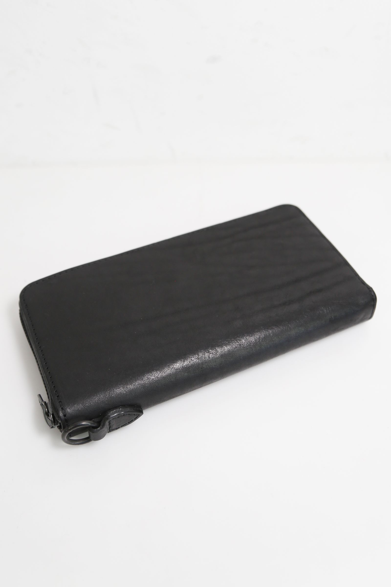 ISAMU KATAYAMA BACKLASH - イタリアンダブルショルダーラウンド財布