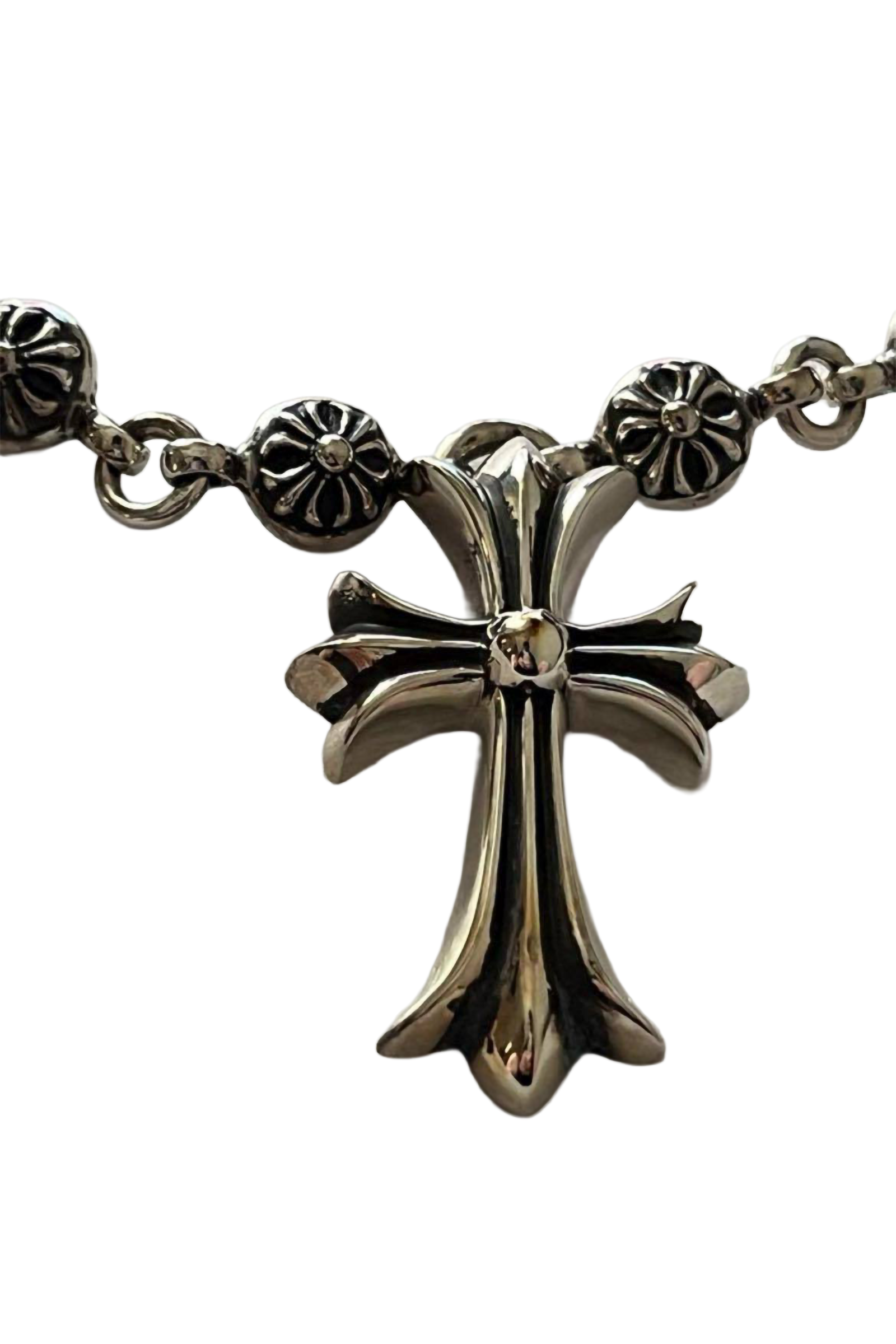 CHROME HEARTS - 【新品未使用】クロスボールチェーン スモールクロス