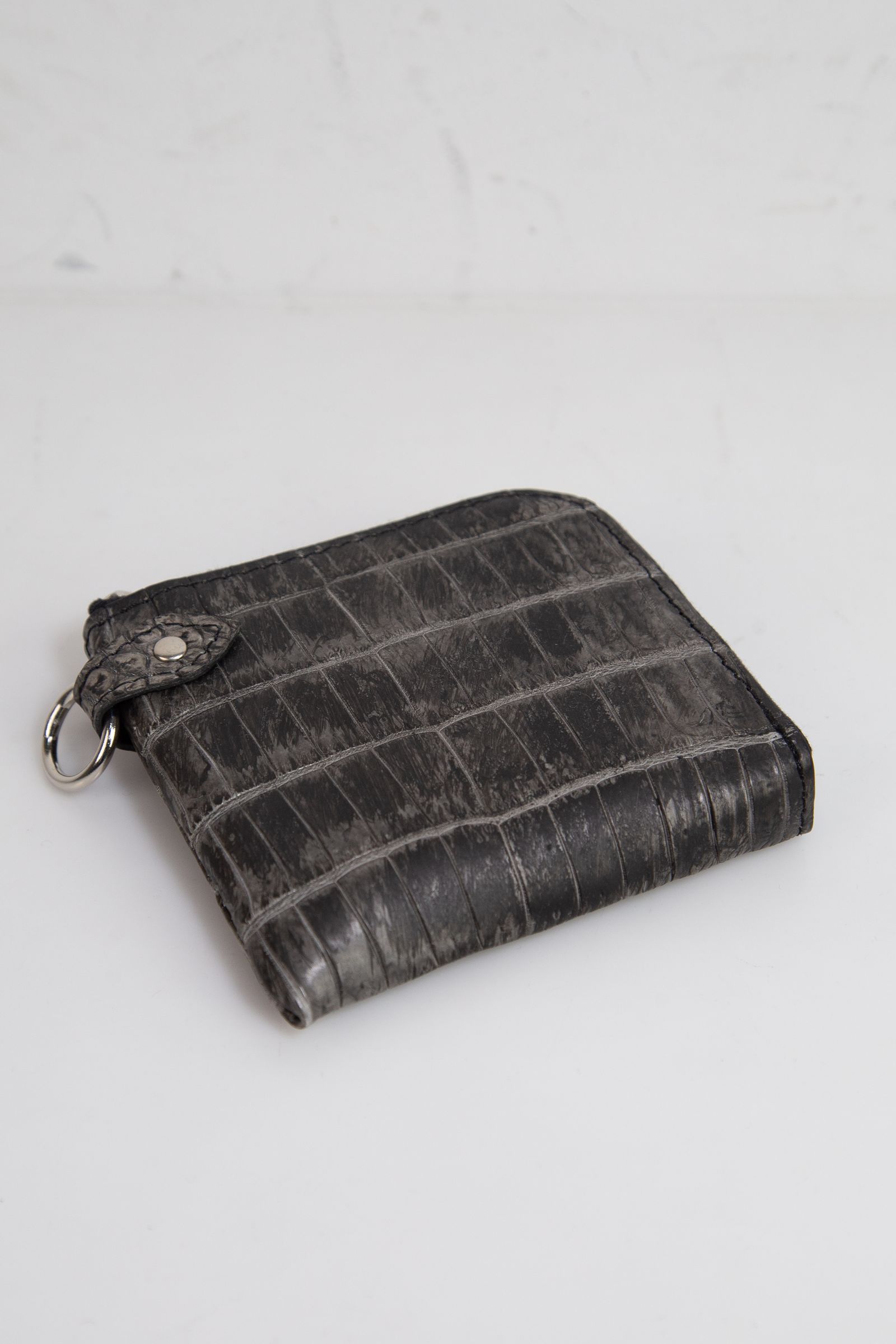 ISAMU KATAYAMA BACKLASH - CROCODILE COIN PURSE / スミ | Tempt