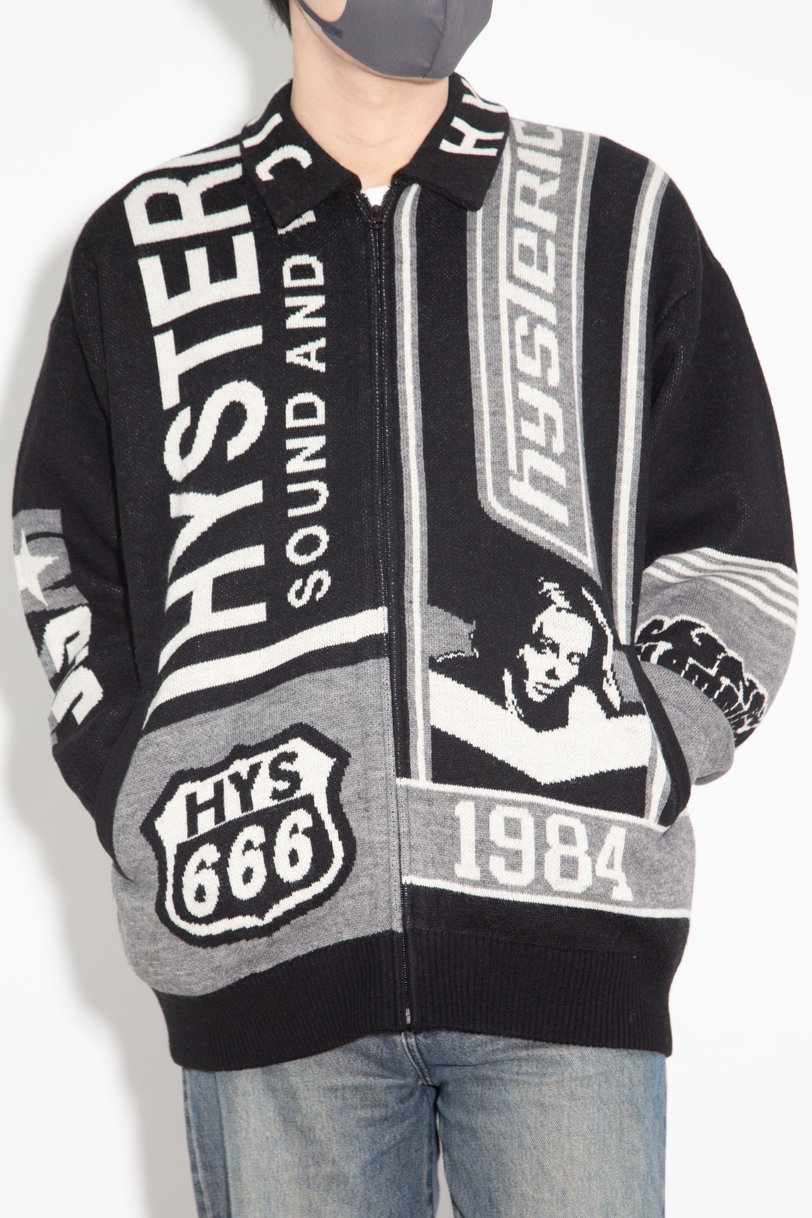 HYSTERIC GLAMOUR - SOUND AND VISIONジャカード ジャケット