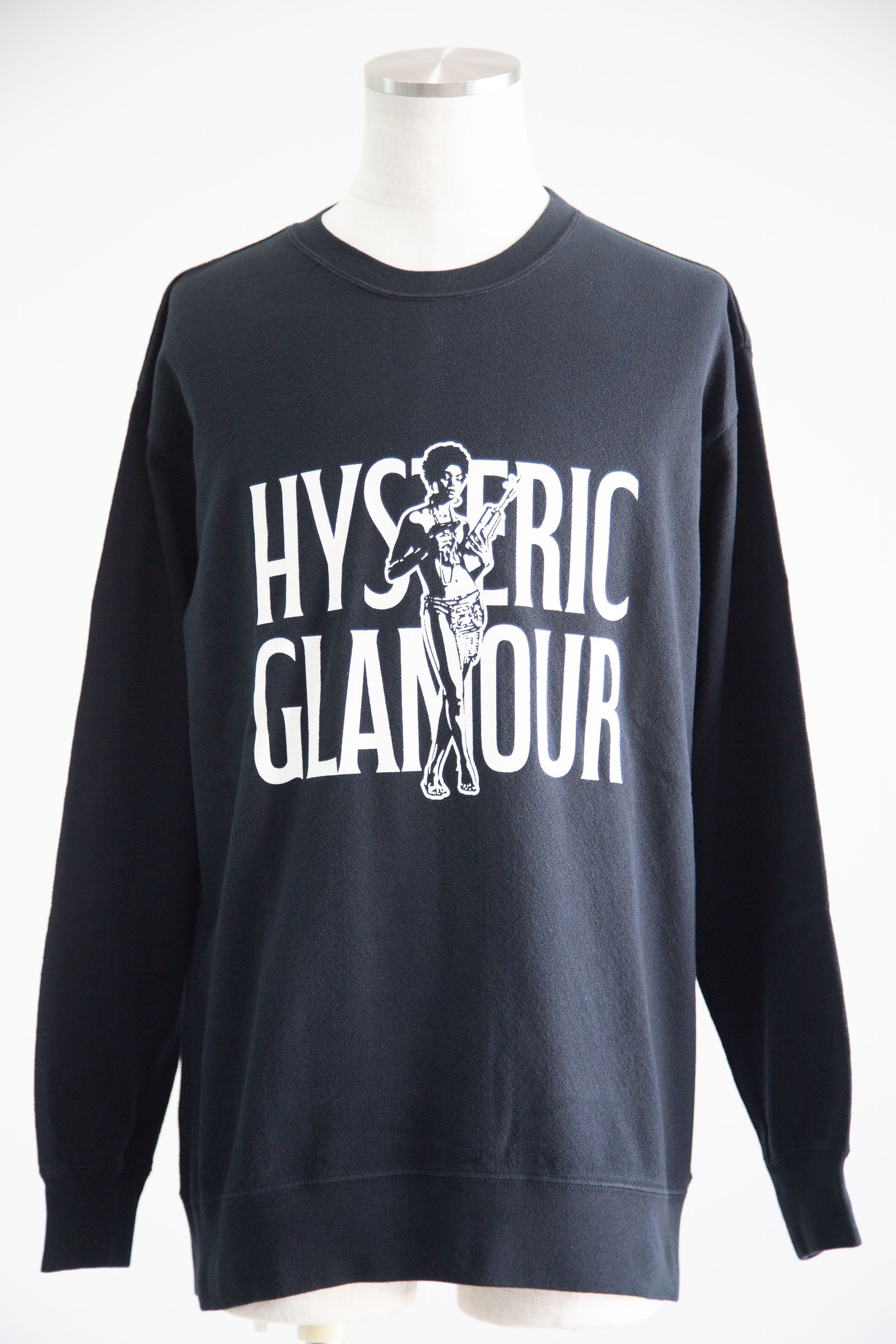 HYSTERIC GLAMOUR - SUPER SOUL スウェット / ブラック | Tempt