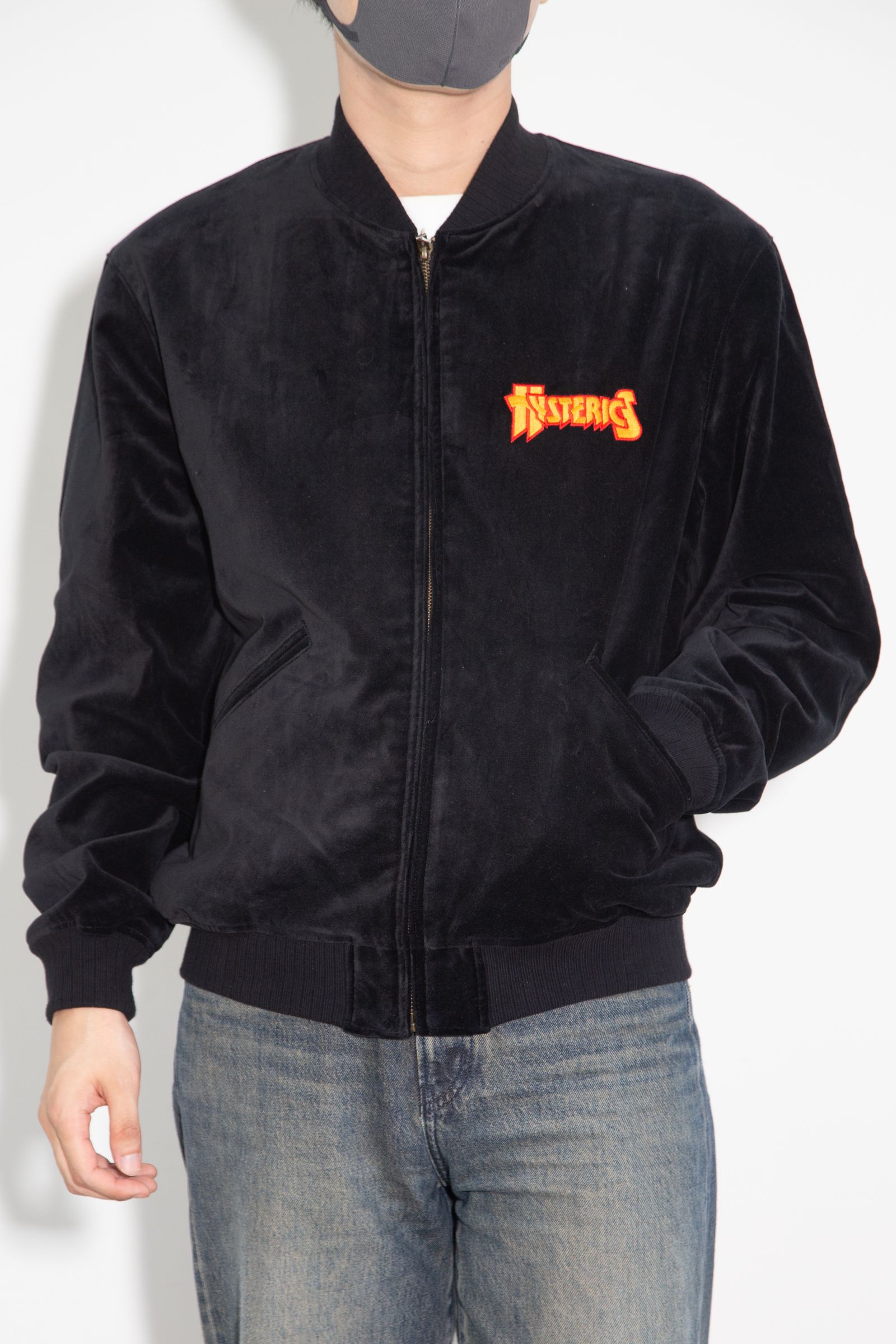 HYSTERIC GLAMOUR - [ラスト1点 サイズL] BAD ASS MAMA刺繍 別珍