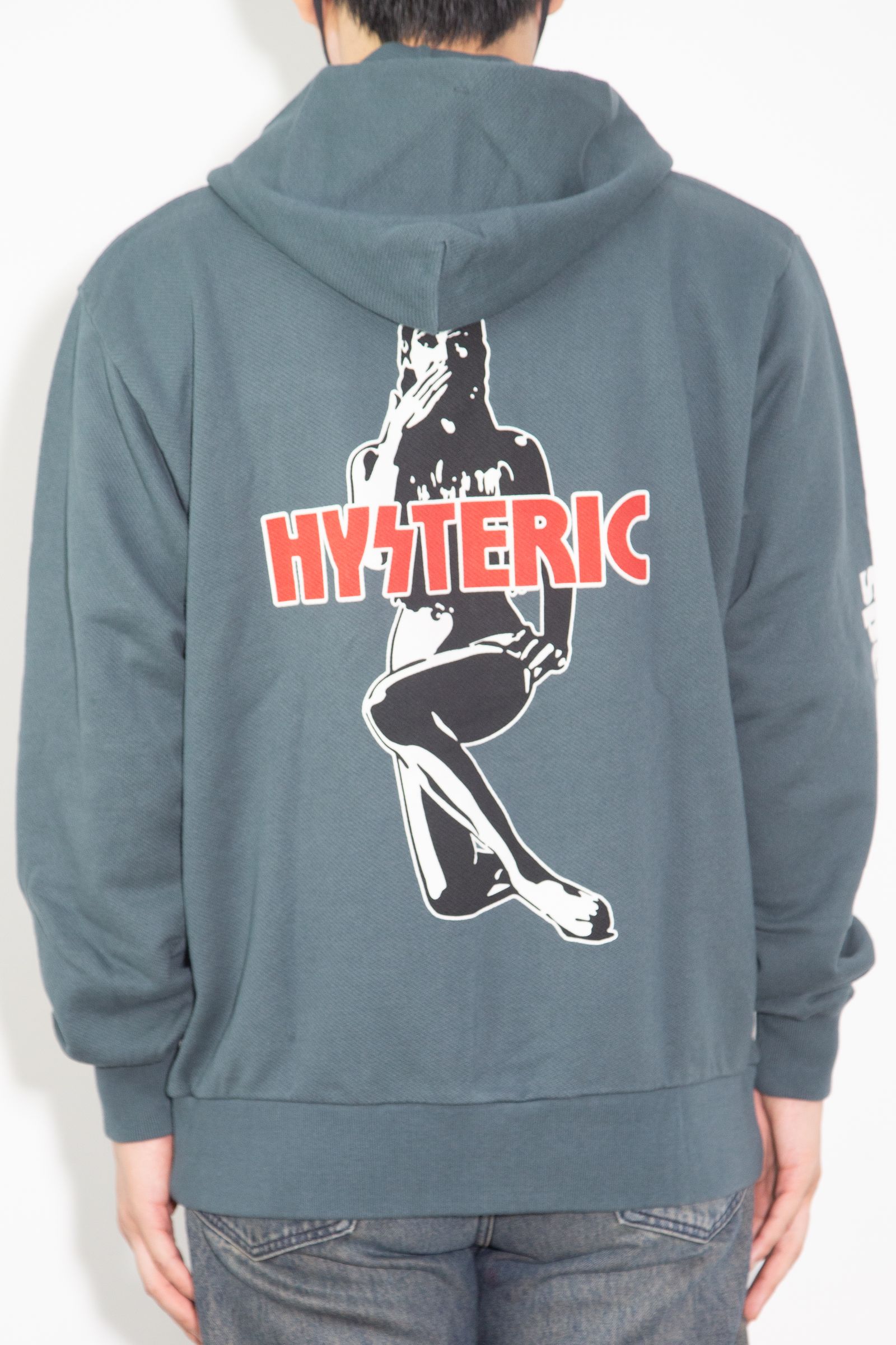 HYSTERIC GLAMOUR - SPEAK NO EVIL パーカー / グレー | Tempt