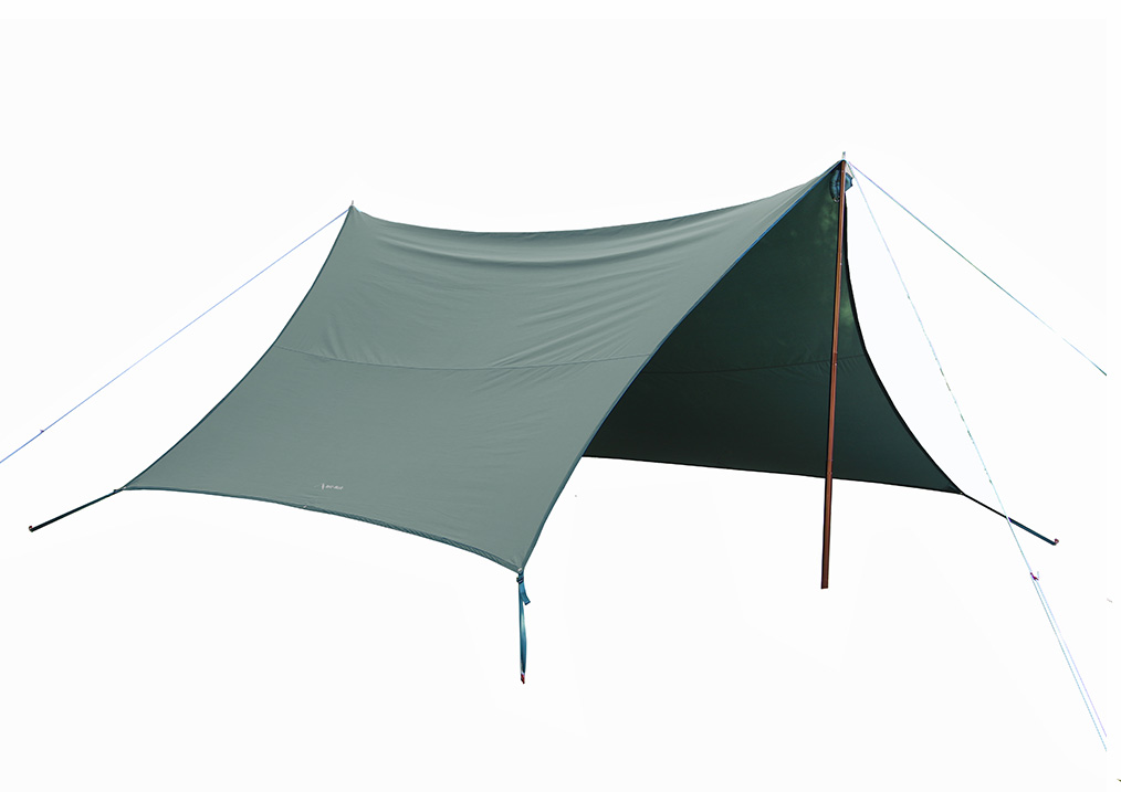 焚火タープTCコネクトヘキサダックグリーン｜TARP｜PRODUCTS｜tent