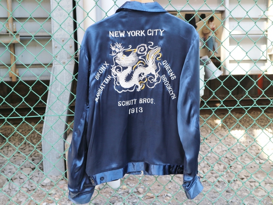 Schott／ショット】よりスーベニアジャケット “NEW YORK CITY