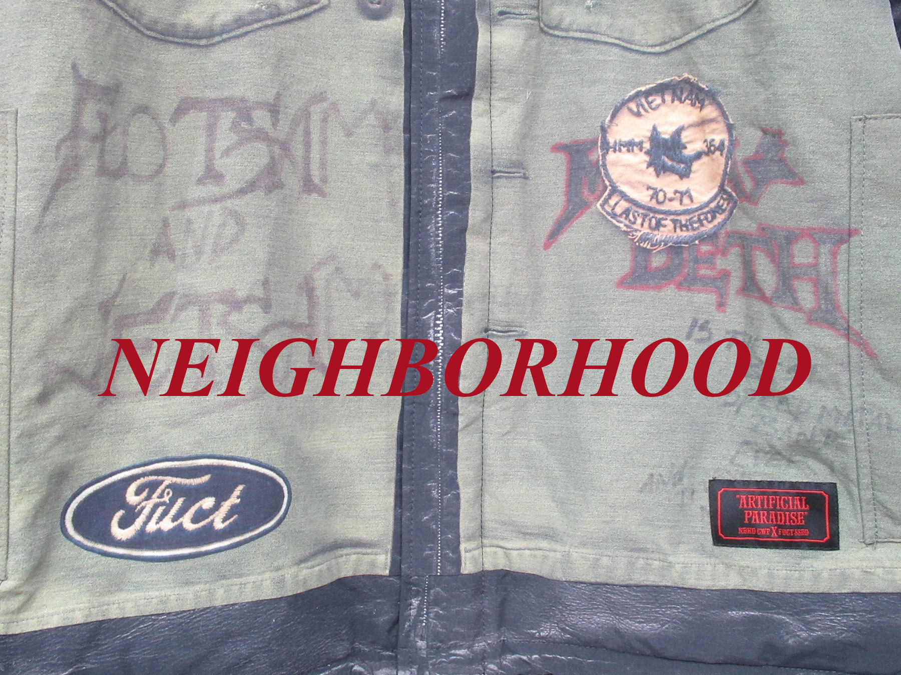 NEIGHBORHOOD（ネイバーフッド）×FACT SSDD（ファクト）転写ジャケット