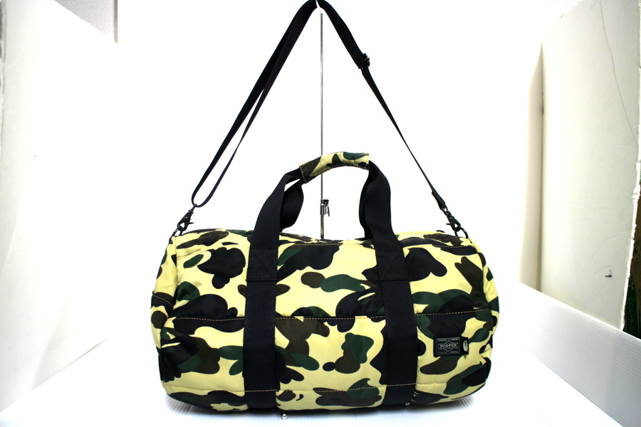 BAPE×PORTER】BAPEの定番デザインと吉田カバンのコラボバッグ入荷しま