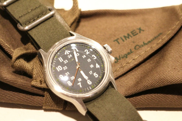 Nigel Cabourn×TIMEX】ミリタリーウォッチが入荷。[2018.12.20発行