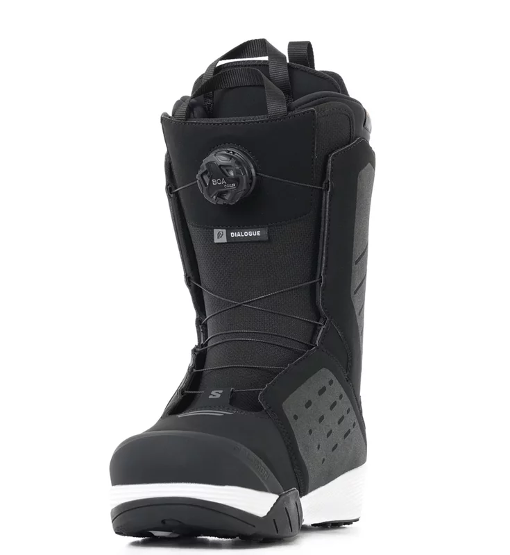 Salomon Dialogue Dual Boa Snowboard Boots 2025 - black | Tactics