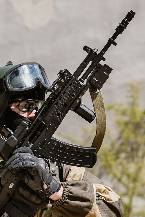 Russian Tactical Flashlight K-2P - black [WADSN] | Taiwangun