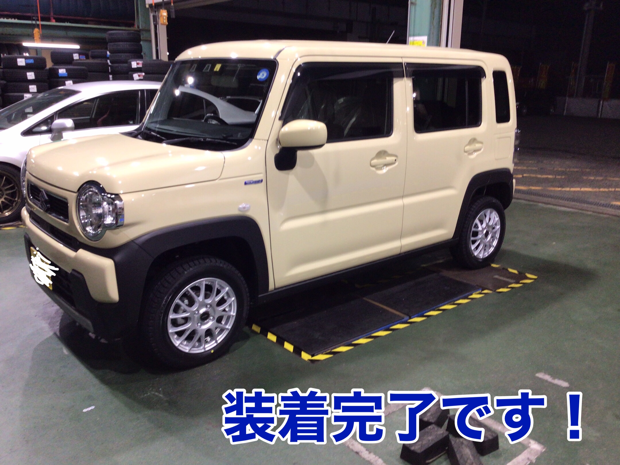 インチダウンでコストを抑えることも出来ます！『ハスラー 冬タイヤ