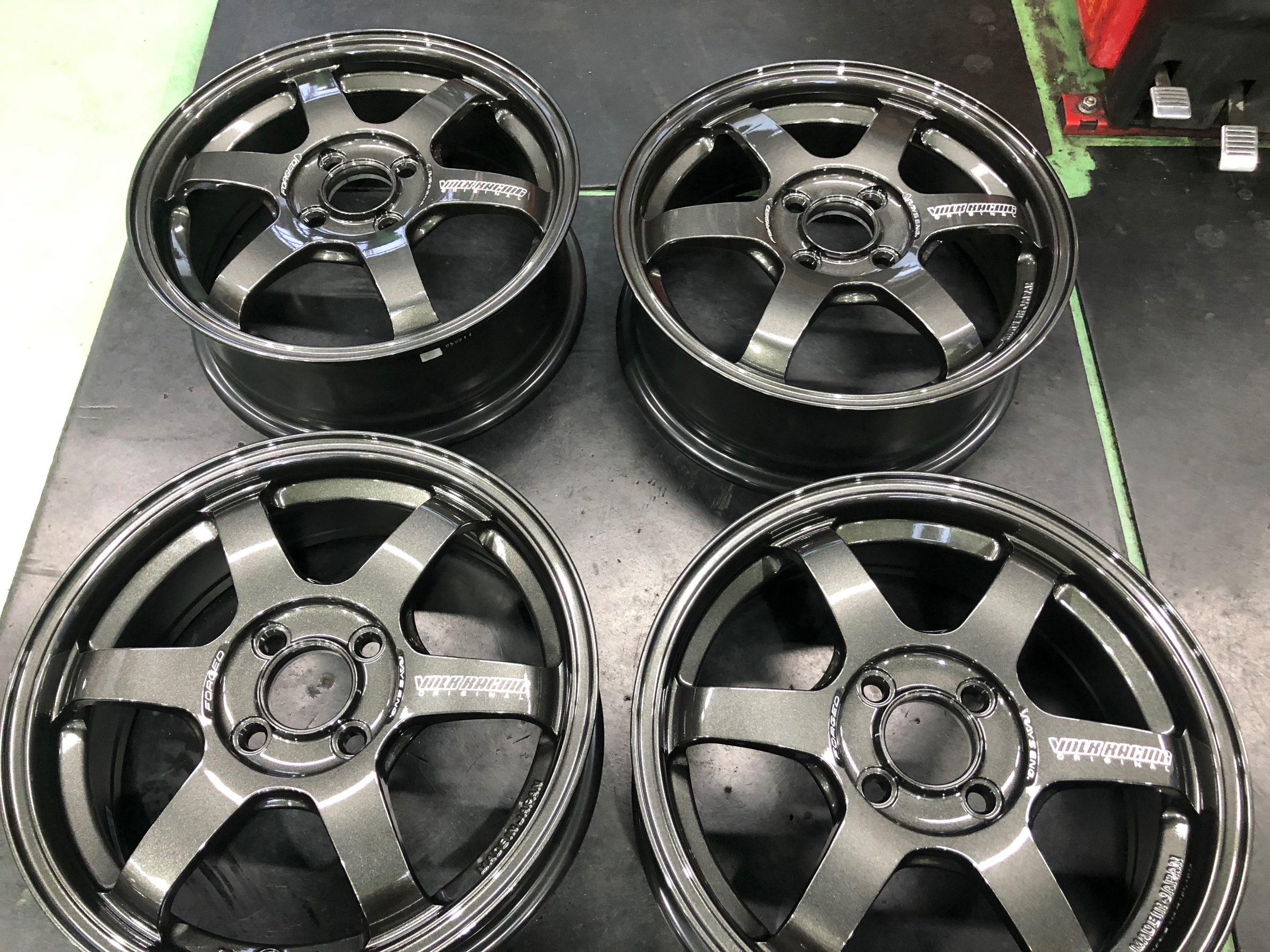 ホンダ N-ONE RSにRAYS VOLK RACING TE37 SONIC MMカラー15インチ