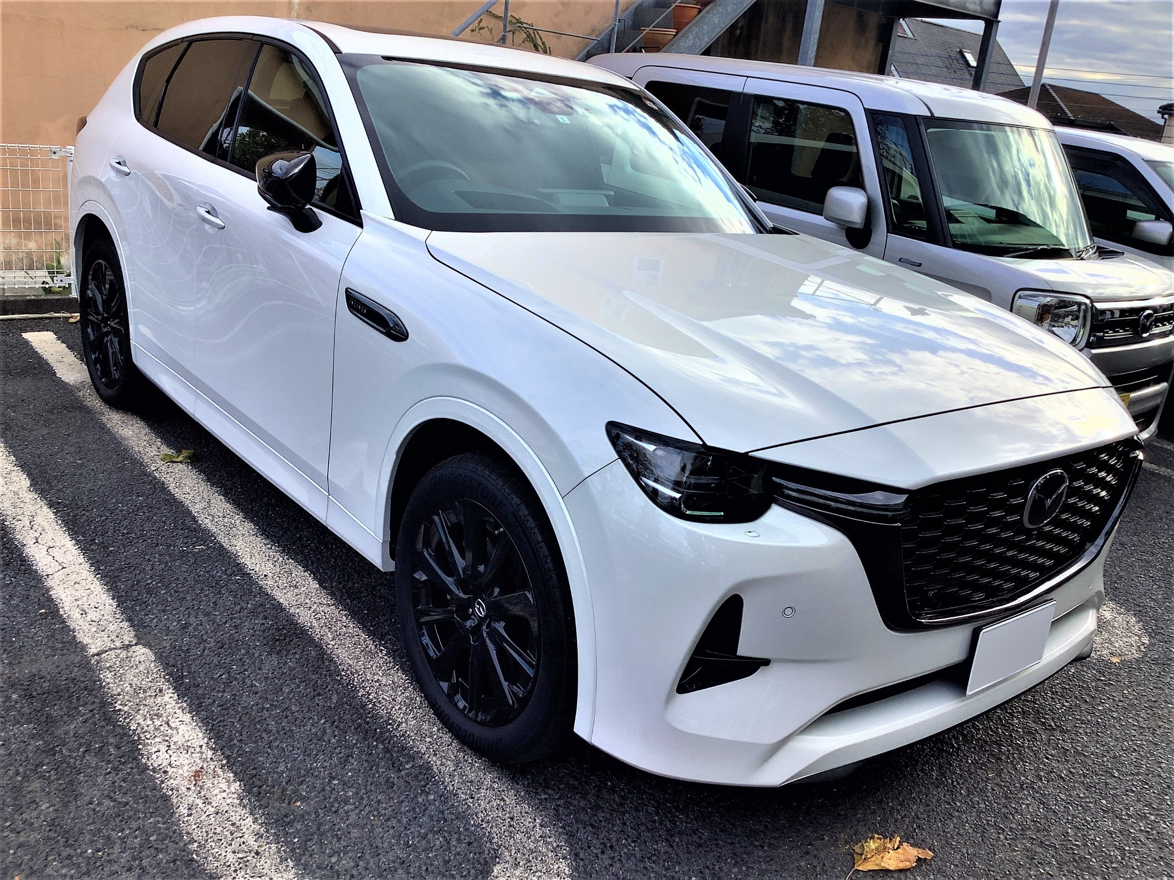 マツダKH3R3P型CX-60、スタッドレスタイヤ＆ホイールセットのお