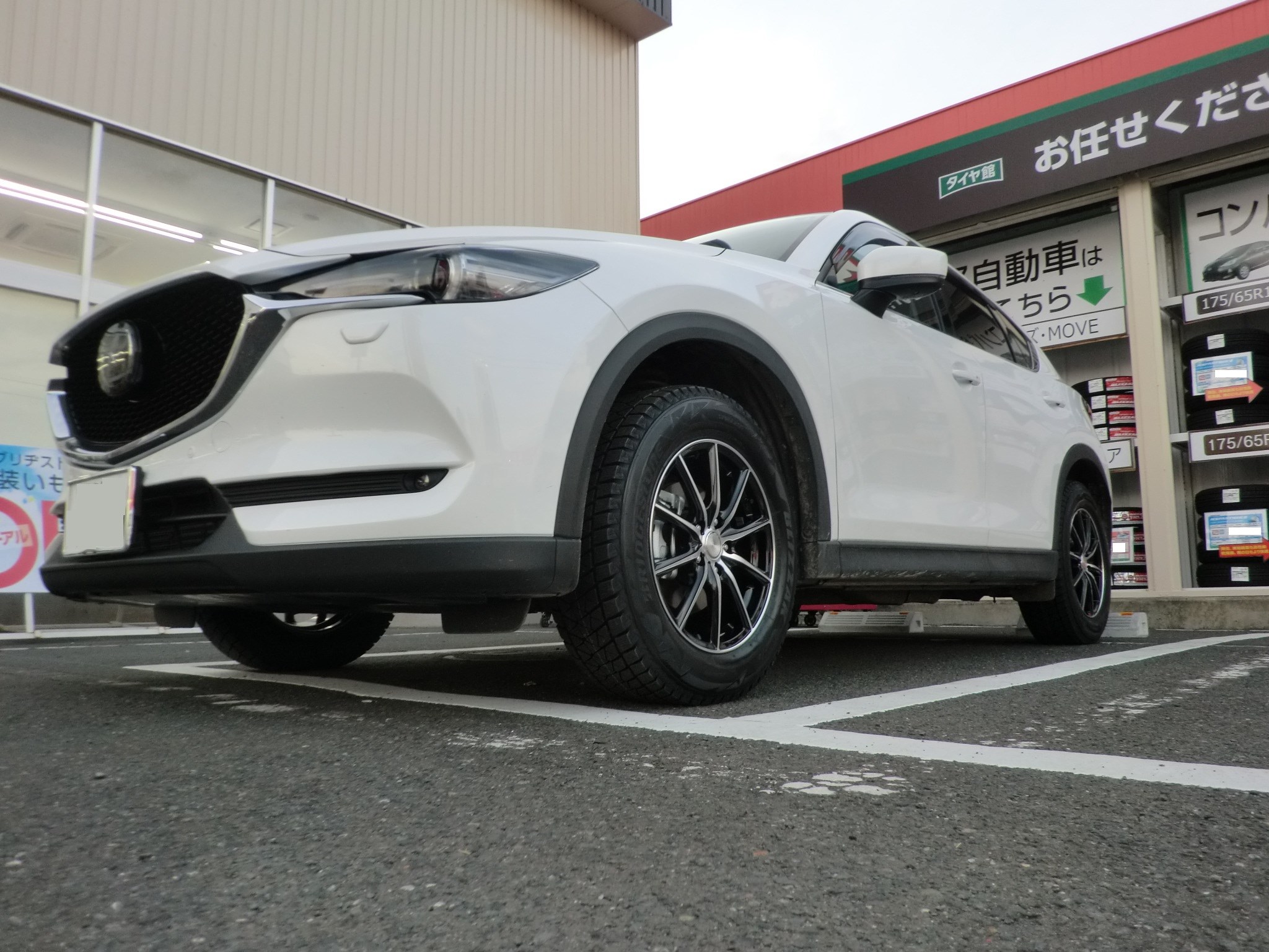 CX-5】スタッドレスタイヤ＆アルミホイール取付！ | 店舗おススメ情報