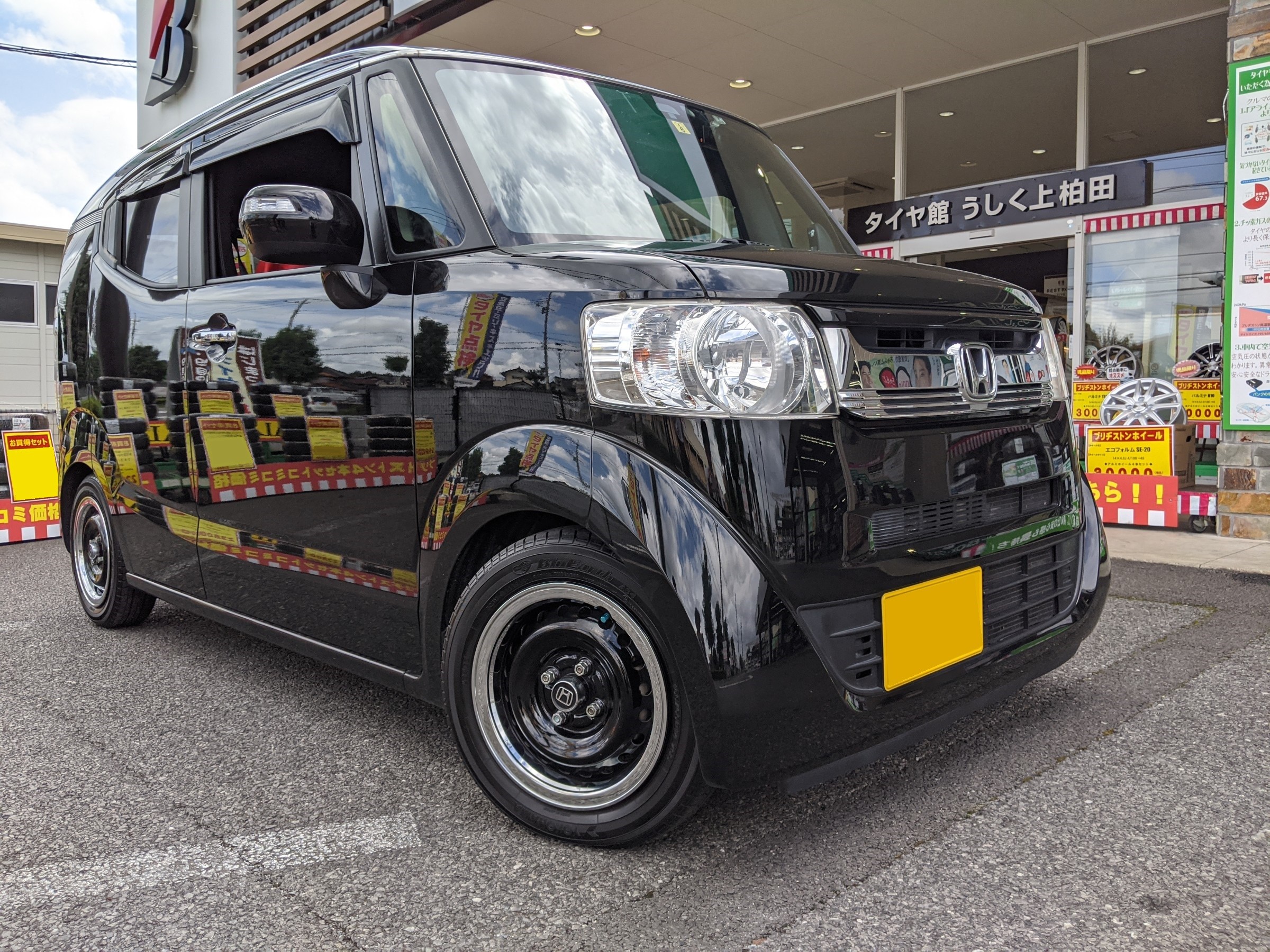 ホンダ・N BOX SLASH・JF1】ローダウンスプリング取付 | 店舗おススメ