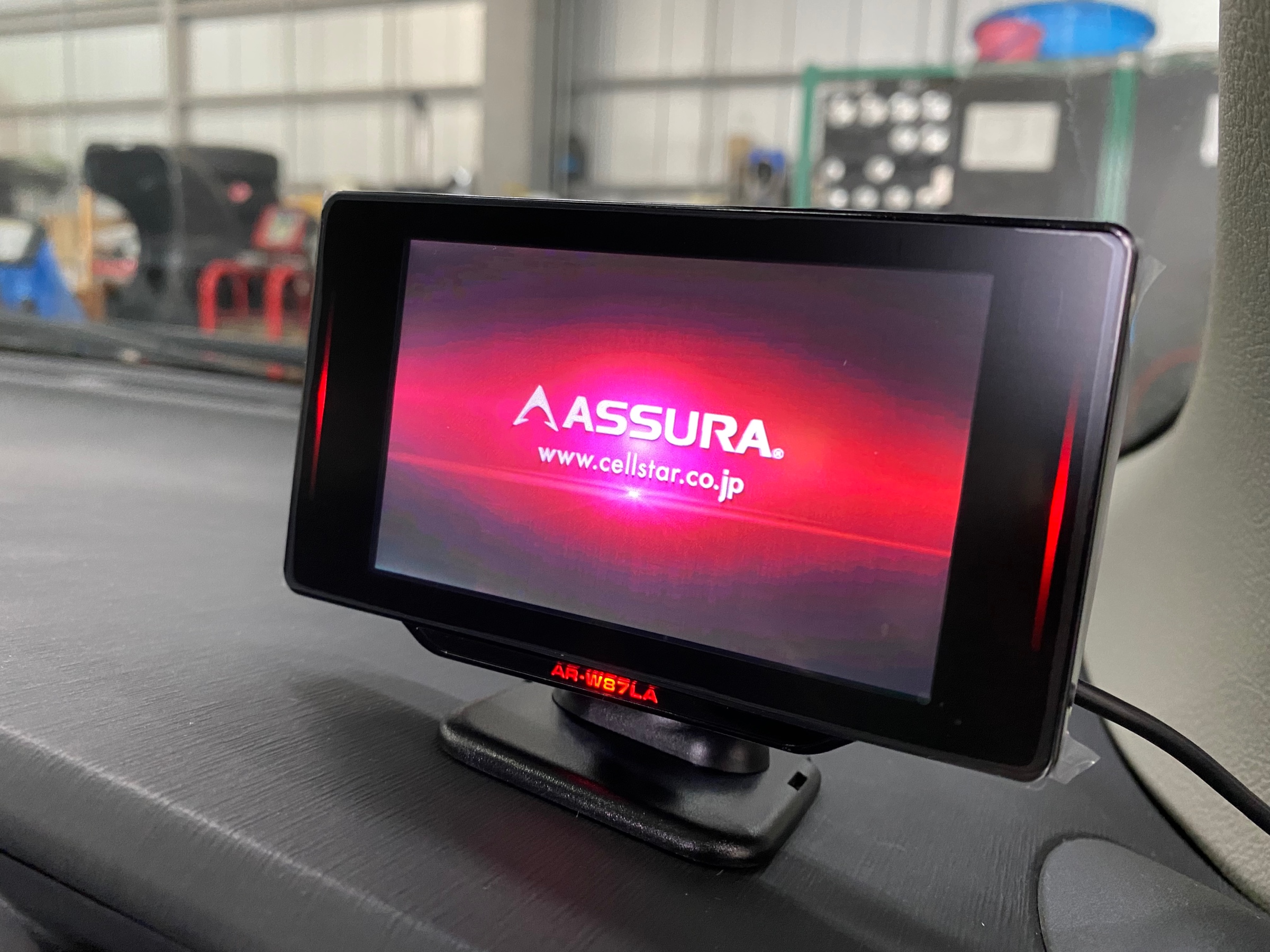 レーザー式オービス対応レーダー セルスターAR-W87LA 取り付け | 店舗