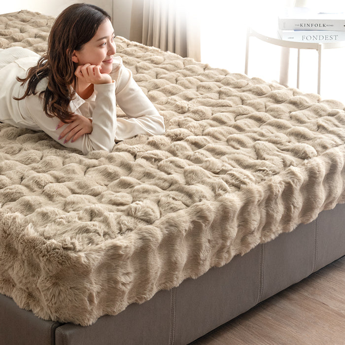 クリアランス】［シングル］もはや、うさぎ。 敷パッド一体型 ボックス