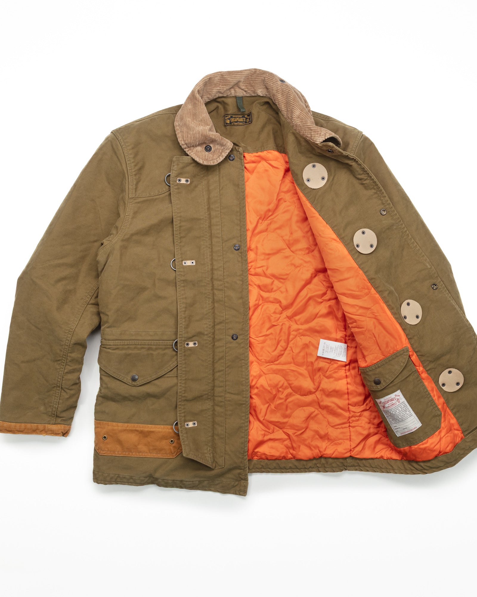 The Bedford Fireman Jacket in Khaki Jungle Cloth – The Revive Club