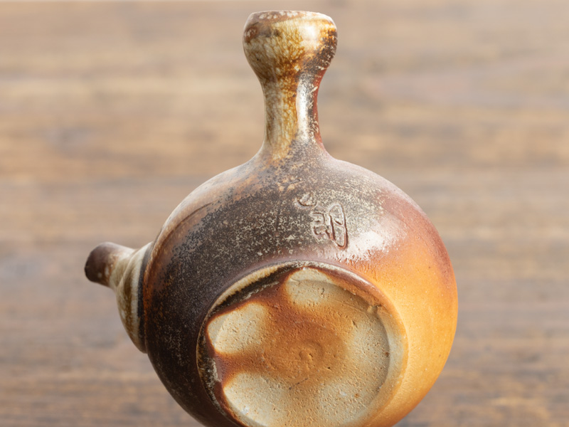 信楽焼焼 急須 窯変 大西左朗 作, 90 ml [POT-30-003-0090] - 87,000円