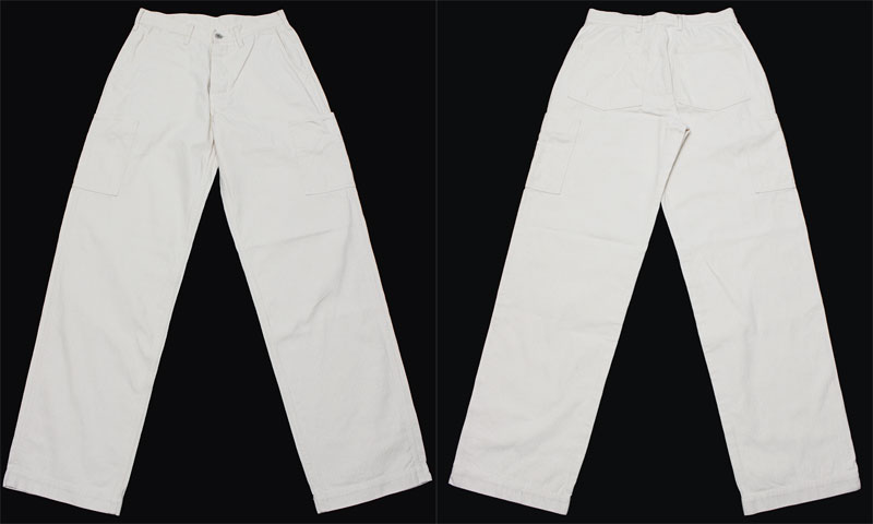 マットソンズ 【#62704 PW41タイプ ヘリンボーンワークパンツ ＜オフ