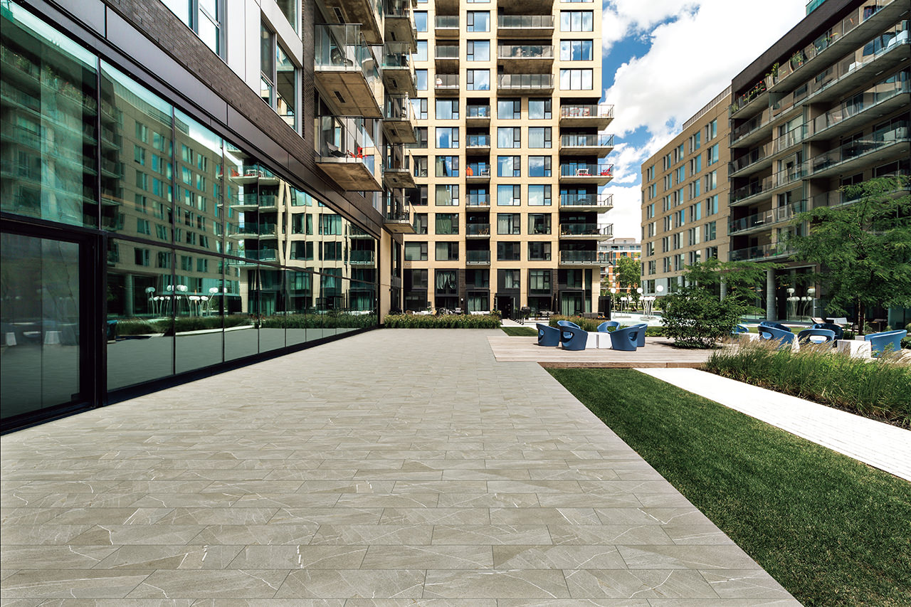 リクシル(INAX) 床タイル ストーンベイン 600×300角平 IPF-630/SVN-1