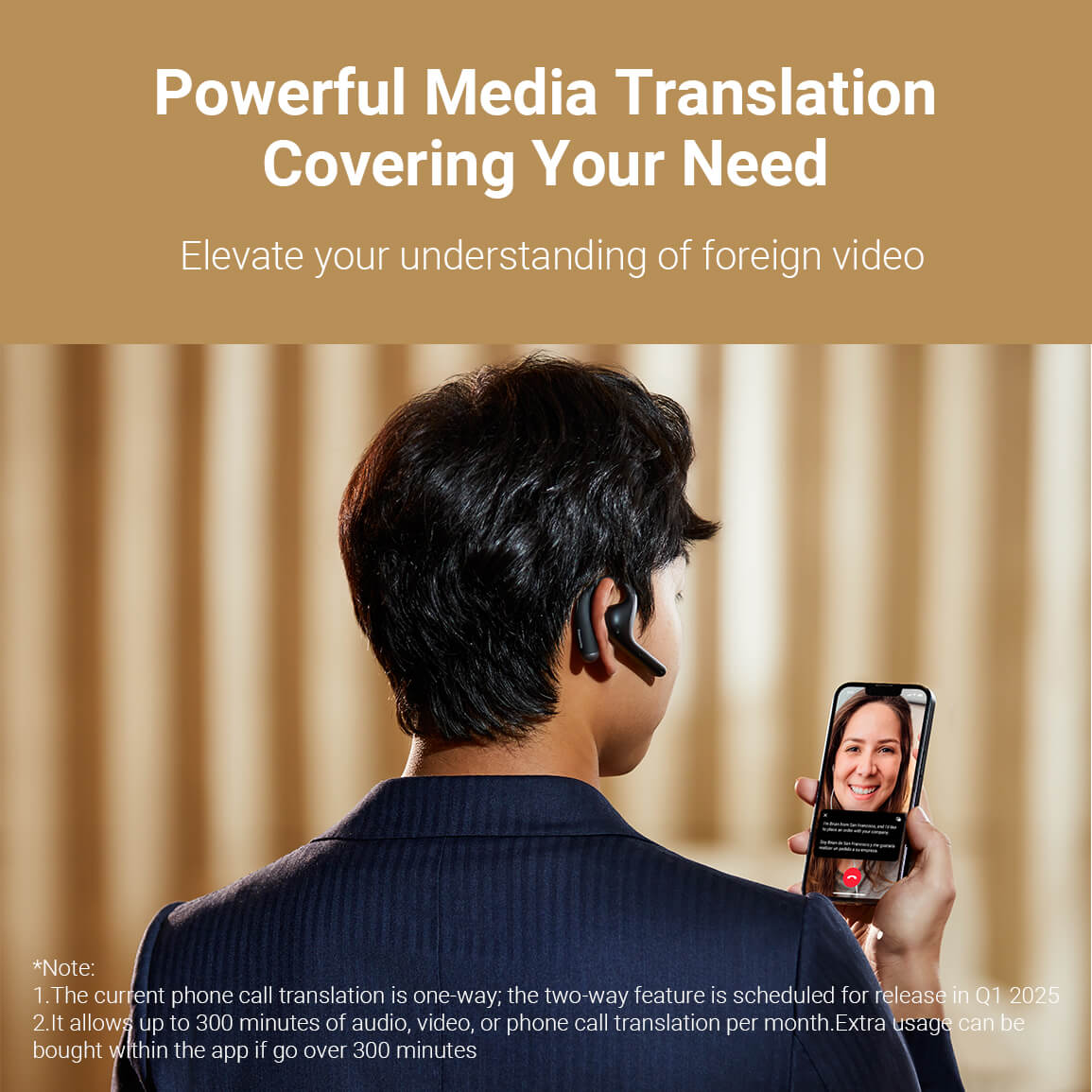 W4 プロAI通訳イヤホン – Timekettle