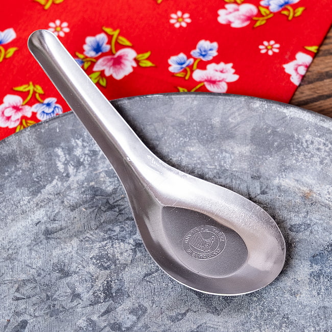 10個セット】ベトナムのしまうまマーク付き 屋台のレンゲ スプーン の