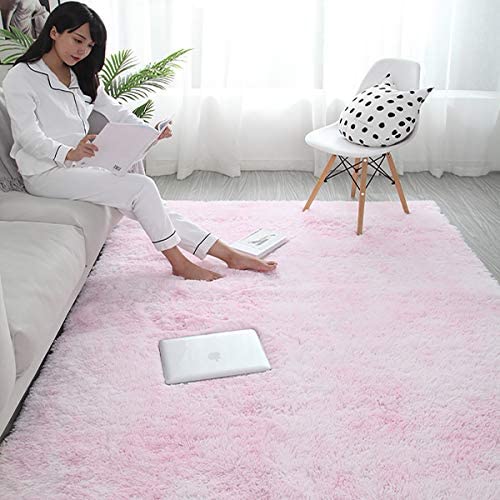 Tuokus」カーペット ラグマット 洗える 絨毯（ダークグレー 140*200cm