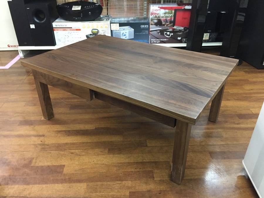 無印良品 無垢材ローテーブル・ウォールナット材」入荷！【大宮店