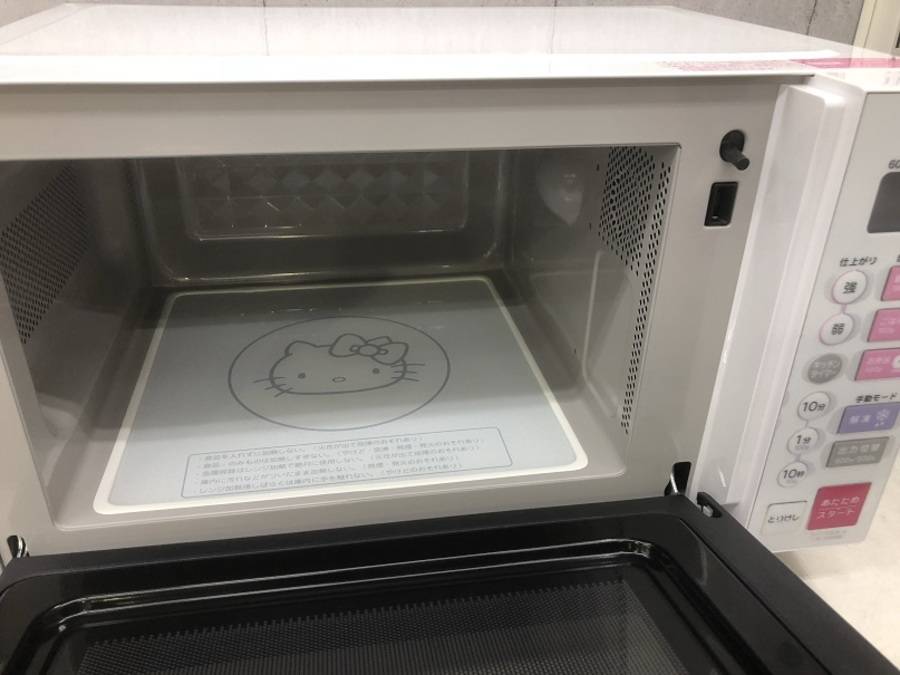 女性の新生活にぴったり！キティちゃんのレンジ入荷！【北越谷店