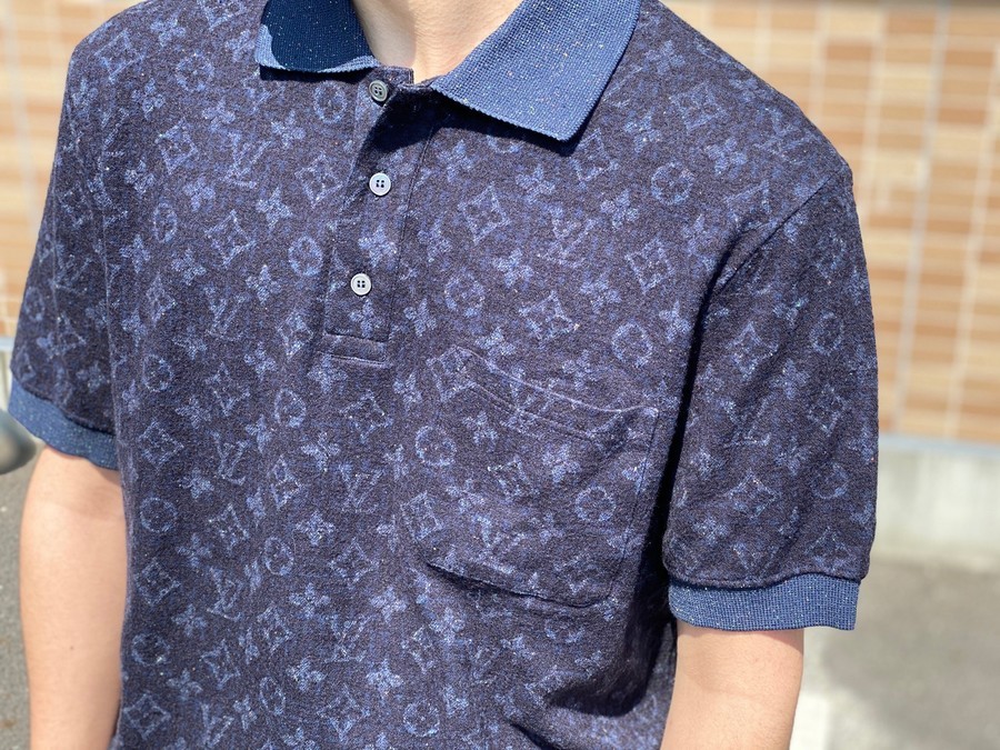 LOUIS VUITTON(ルイヴィトン)から、濃いネイビーが特徴的なポロシャツ