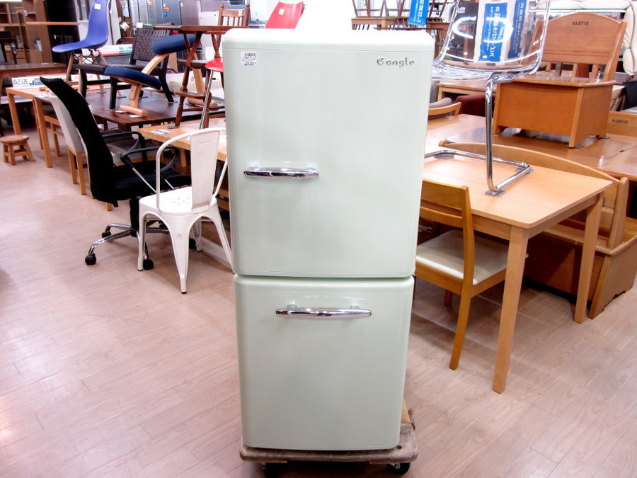 エディオン 149L 2ドア冷蔵庫 2018年製「ANG-RE151-A1」｜2020年03月26