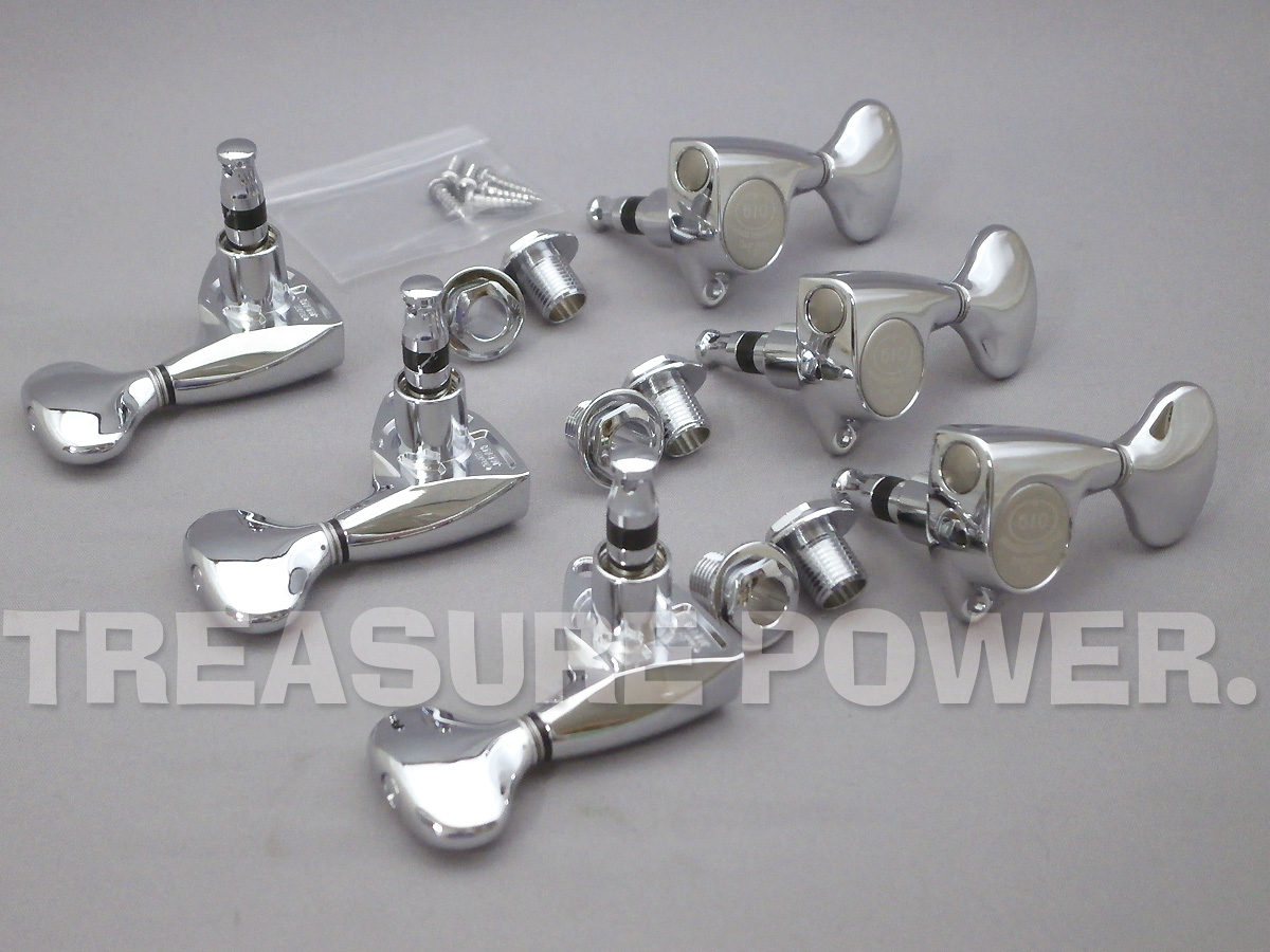 GOTOH GUITAR PEG＊ ゴトー ギターペグ SGV510Z-L5/Chrome/L3+R3