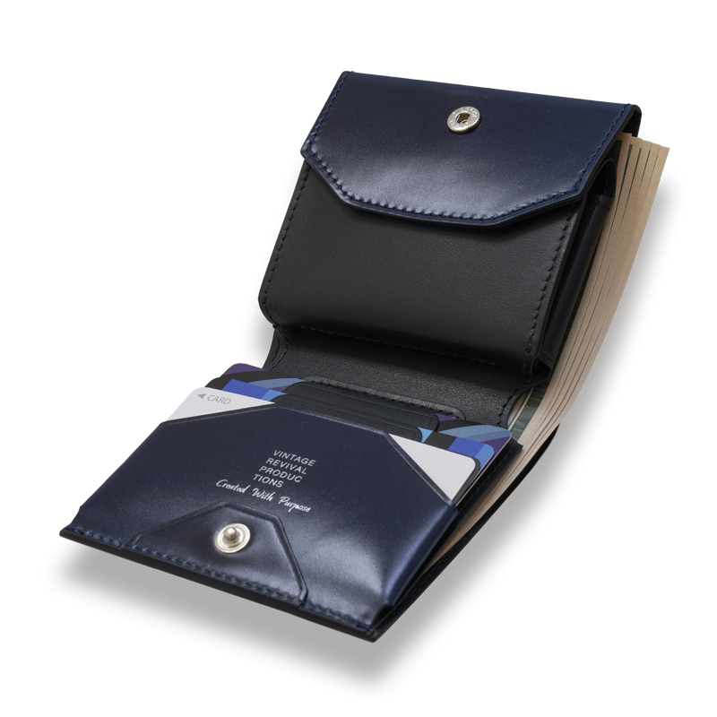 小さい縦づかい財布 Cordovan｜Vintage Revival Productions