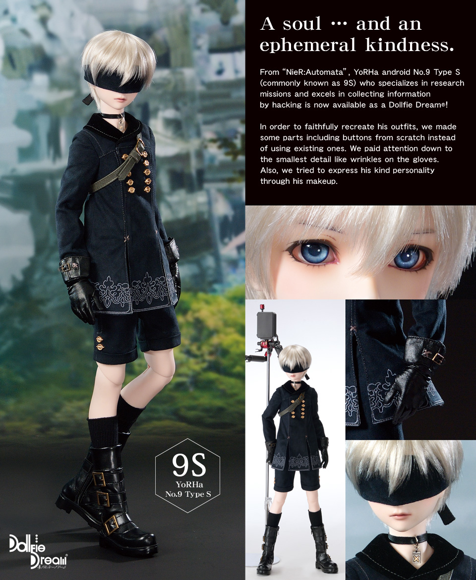 DD 9S / YoRHa No.9 Type S | Limited DD Pre-order Project “NieR