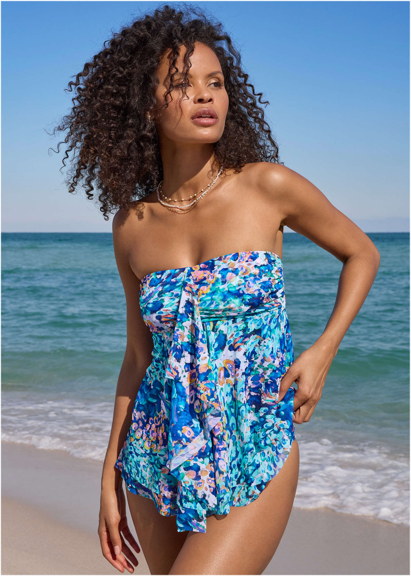 Lanai Bandeau Tankini - Harmonious – Venus Fashion