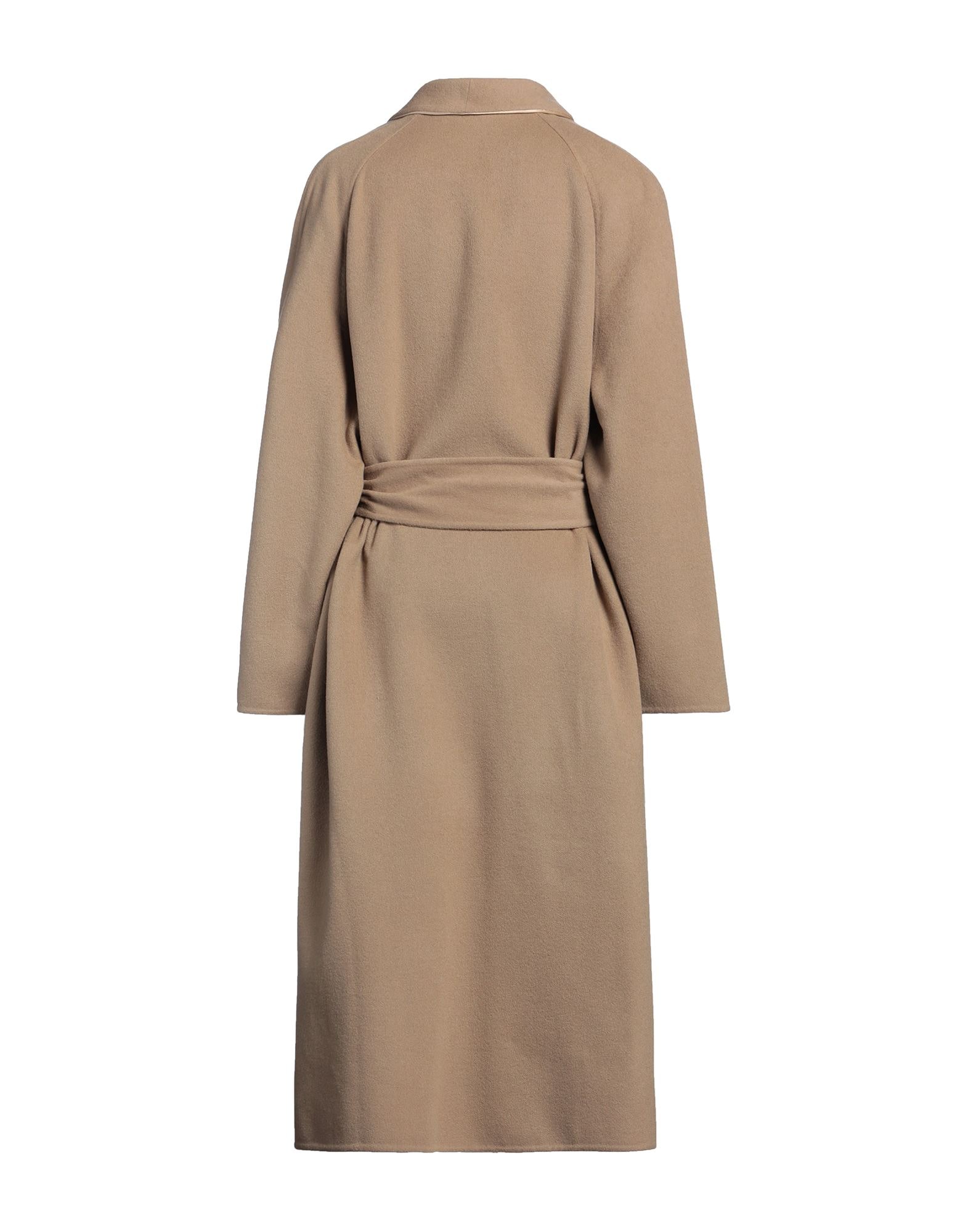 FERRAGAMO コート＆ブルゾン | コート キャメル レディース | YOOX