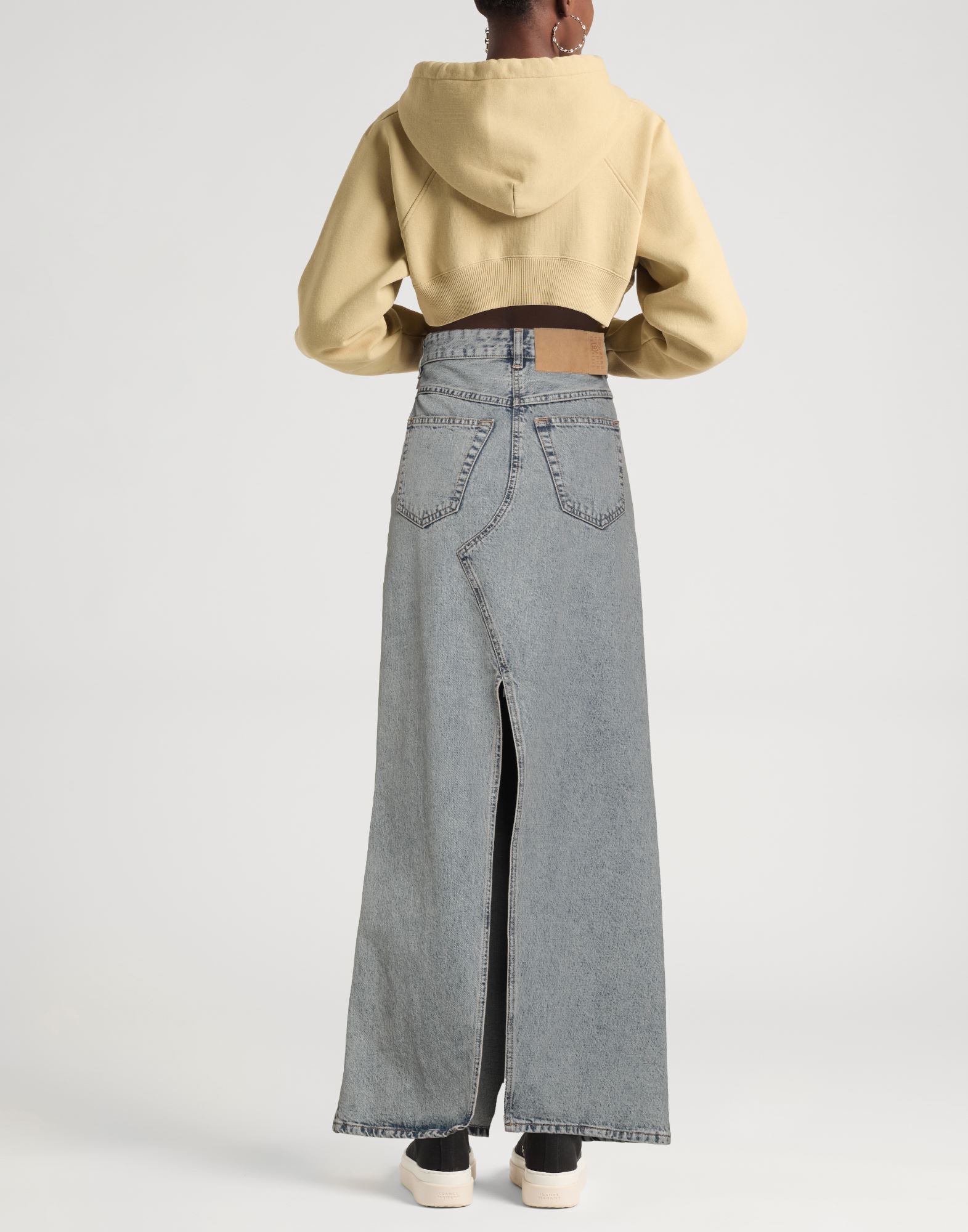 MM6 MAISON MARGIELA スカート | デニムスカート ブルー レディース | YOOX