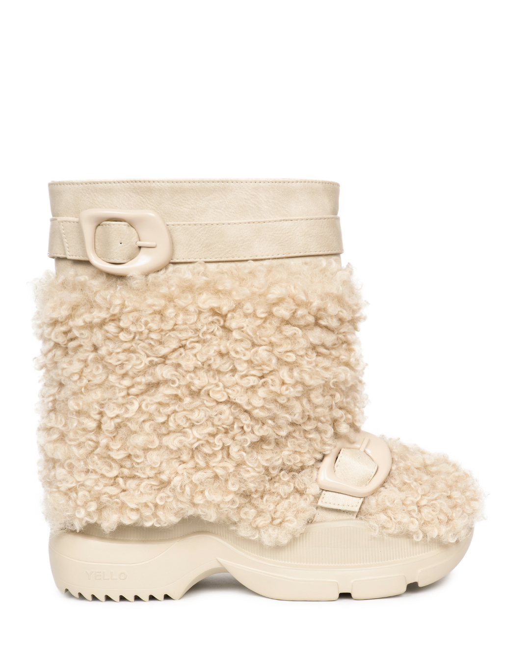 YELLO / CANICHE SHORT BOOTS