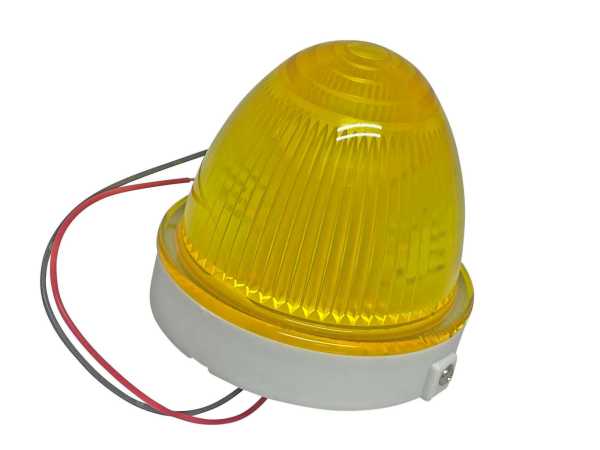 LEDアクリルマーカー 輝ら 24V 黄 (白ベース) SM-10A - トラックボディ