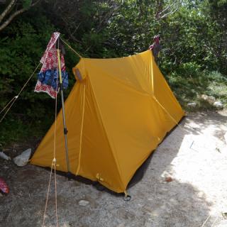 X-TREKマイティドーム 1型 （モンベル(mont-bell )：テント泊装備）の