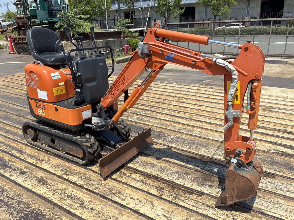 ZX8U-2-11201 (日立 / ミニショベル) の詳細情報 ｜ 中古建機の【やな