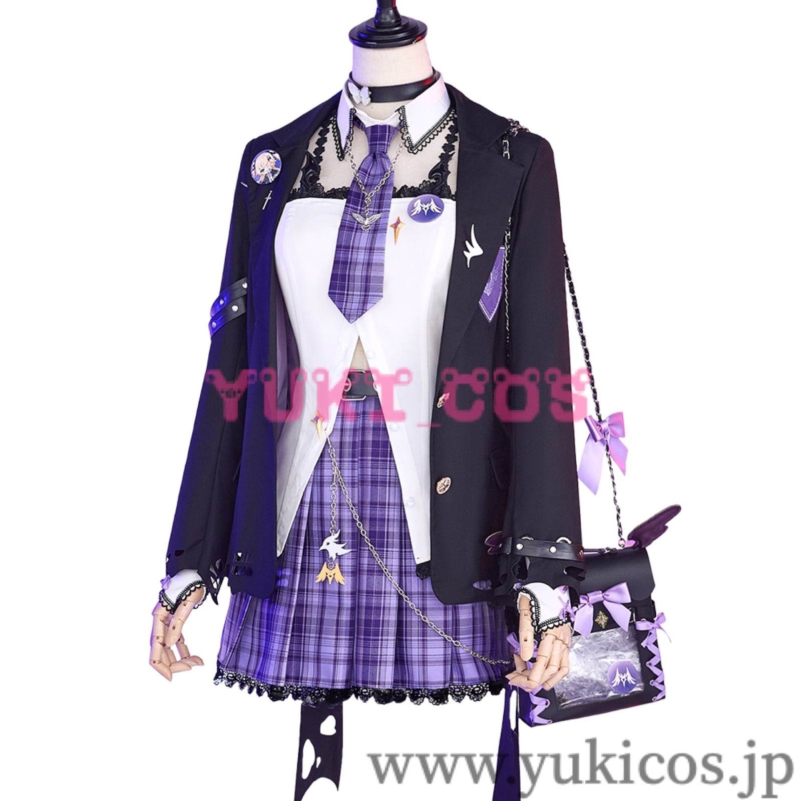 原神 げんしん Cafe in Seoul Fischl フィッシュル コスプレ衣装 送料無料