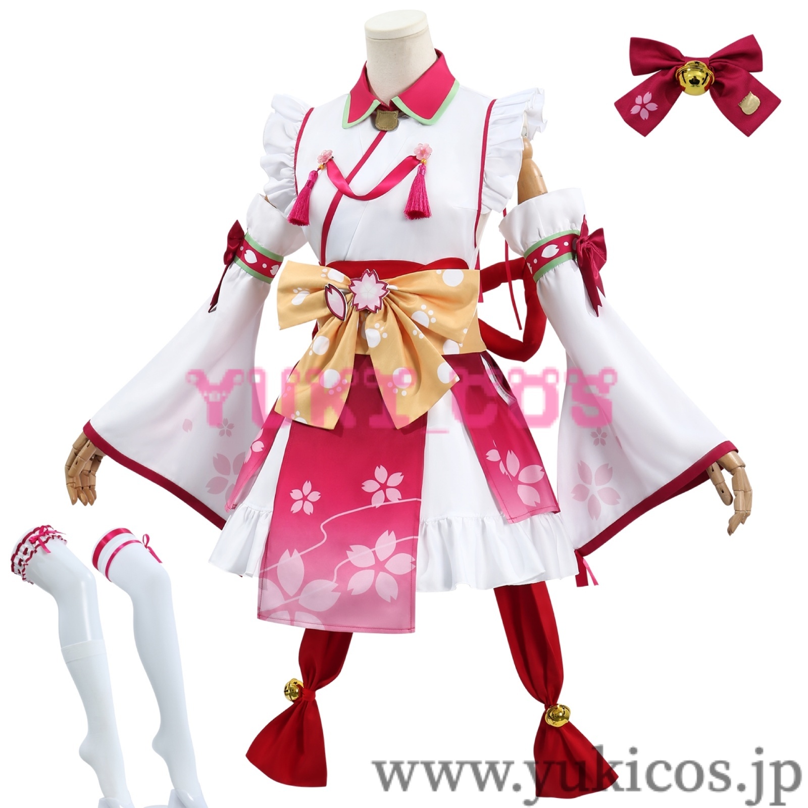 Vtuber ホロライブ Sakura Miko さくらみこ コスプレ衣装 送料無料