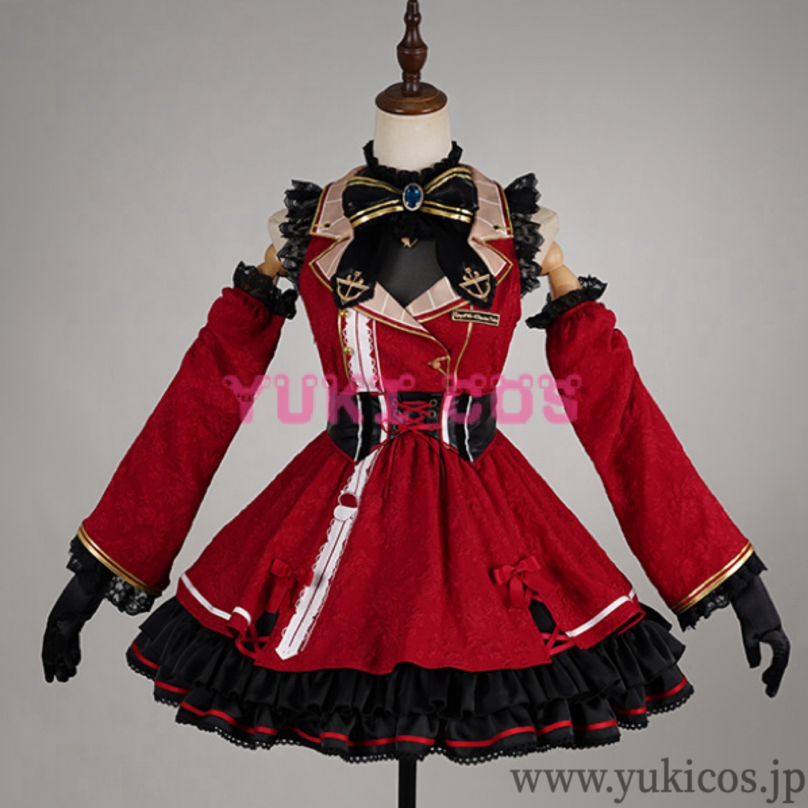 Vtuber ホロライブ 宝鐘マリン lolita新衣装 コスプレ衣装 送料無料