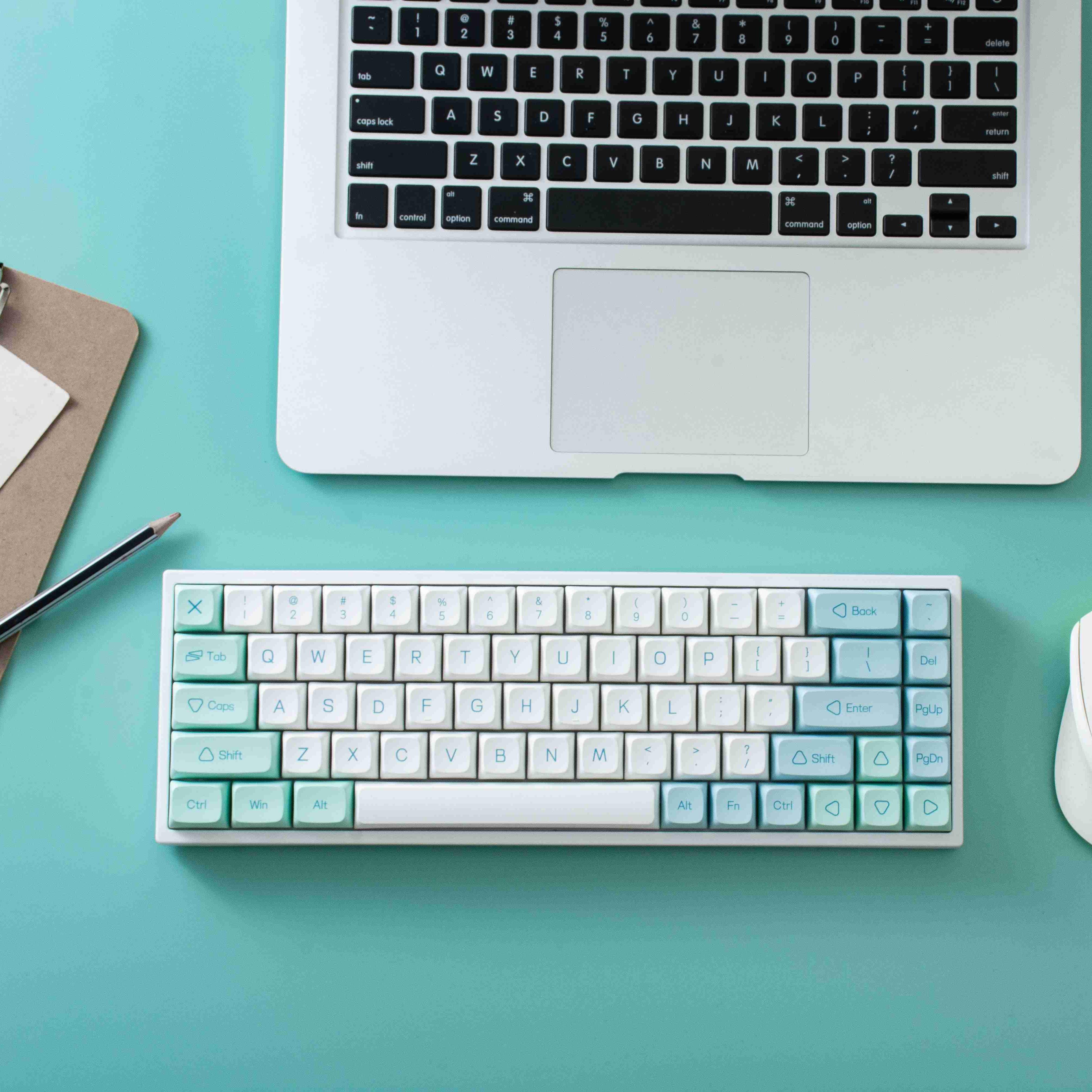 YUNZII Mint Keycap Set – YUNZII KEYBOARD