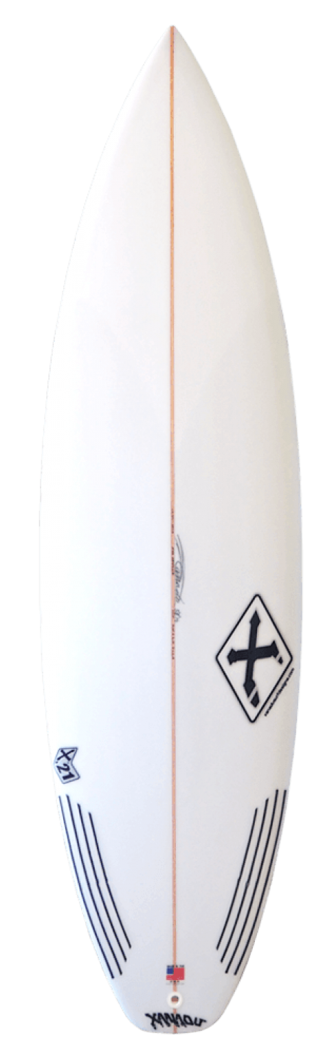 XANADU X21 5'7 18.25 2.25 23L 米国製リアルシェープ XANADU X21 5´7