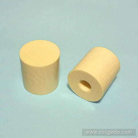 商品詳細：【本象牙】掛け軸の軸先（九分・一組） | 象牙堂～象牙製品