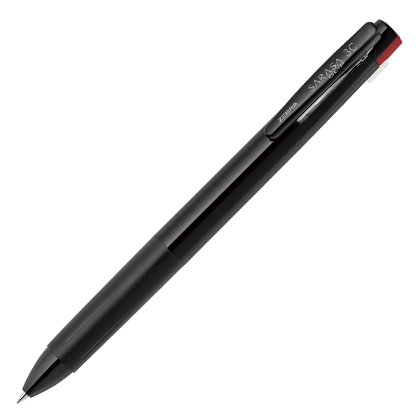 サラサクリップ3C 0．5 黒(0.5mm 3色（黒・赤・青インク）): 本体
