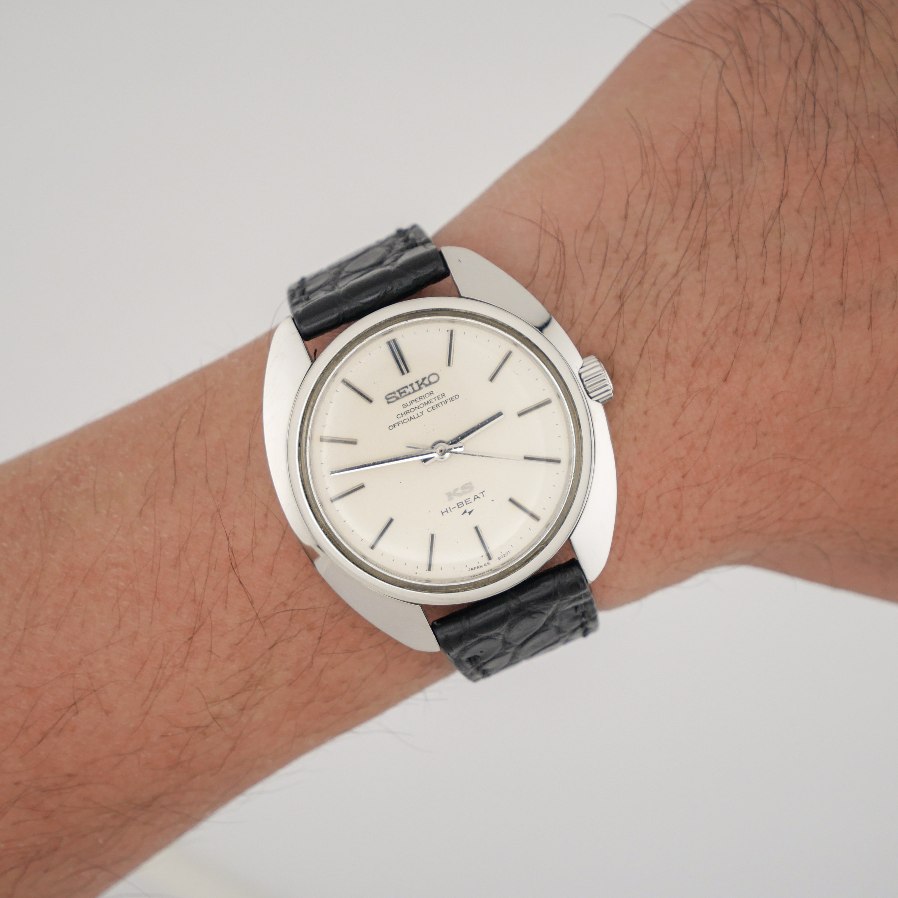 SEIKO KING KS CHRONOMETER HI-BEAT 36000 REF. 45-8010 – Zeit